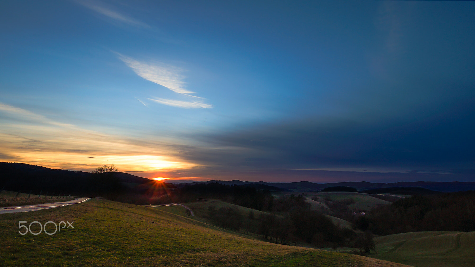 Sony a99 II sample photo. Sundown in vöckelsbach photography