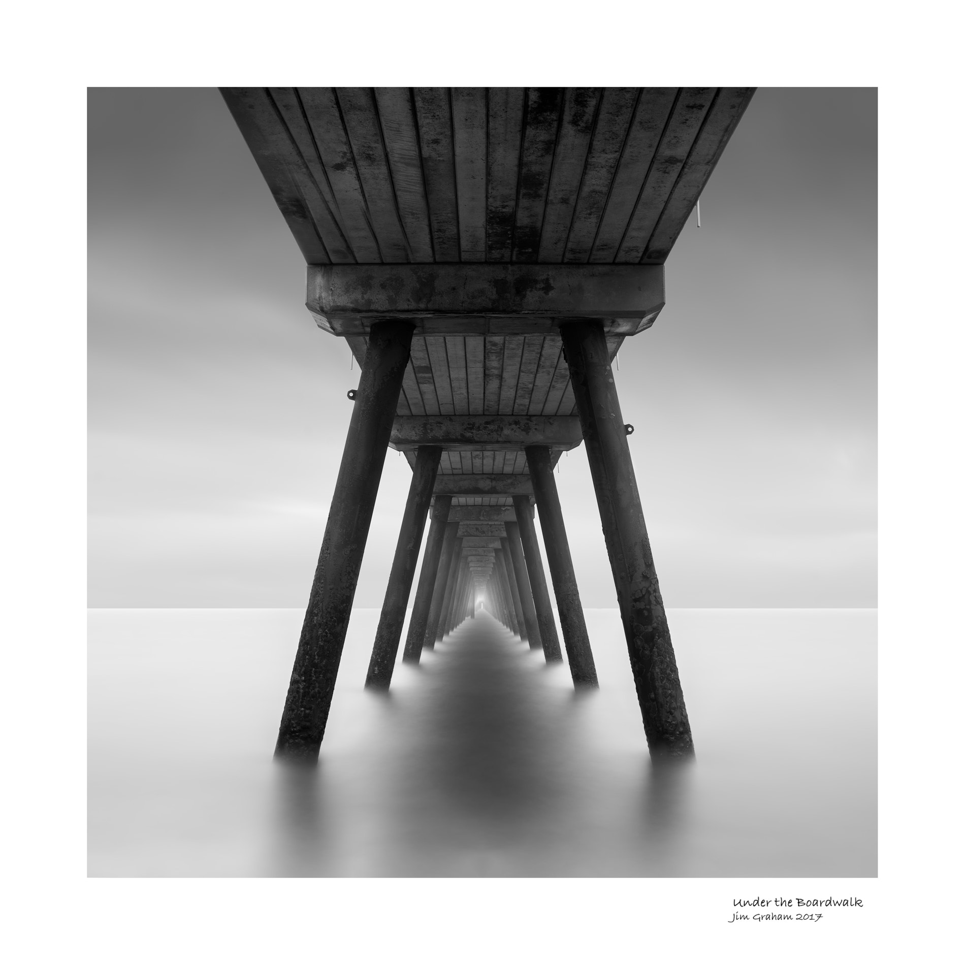 Nikon AF-S Nikkor 16-35mm F4G ED VR sample photo. Under the boardwalk photography