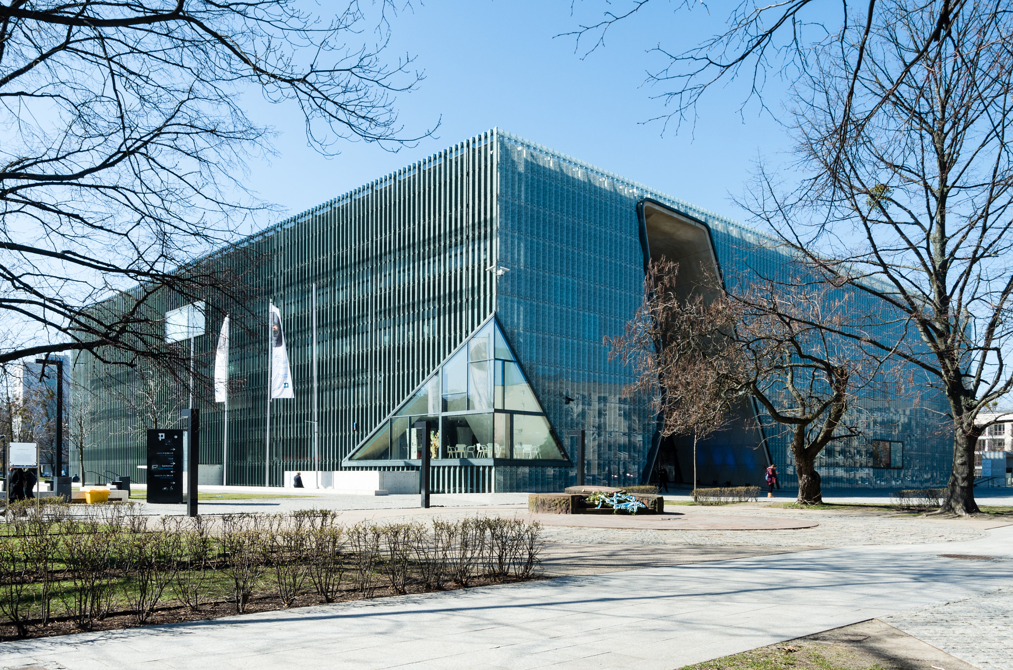 Pentax K-30 sample photo. Museum of the history of polish jews polin photography