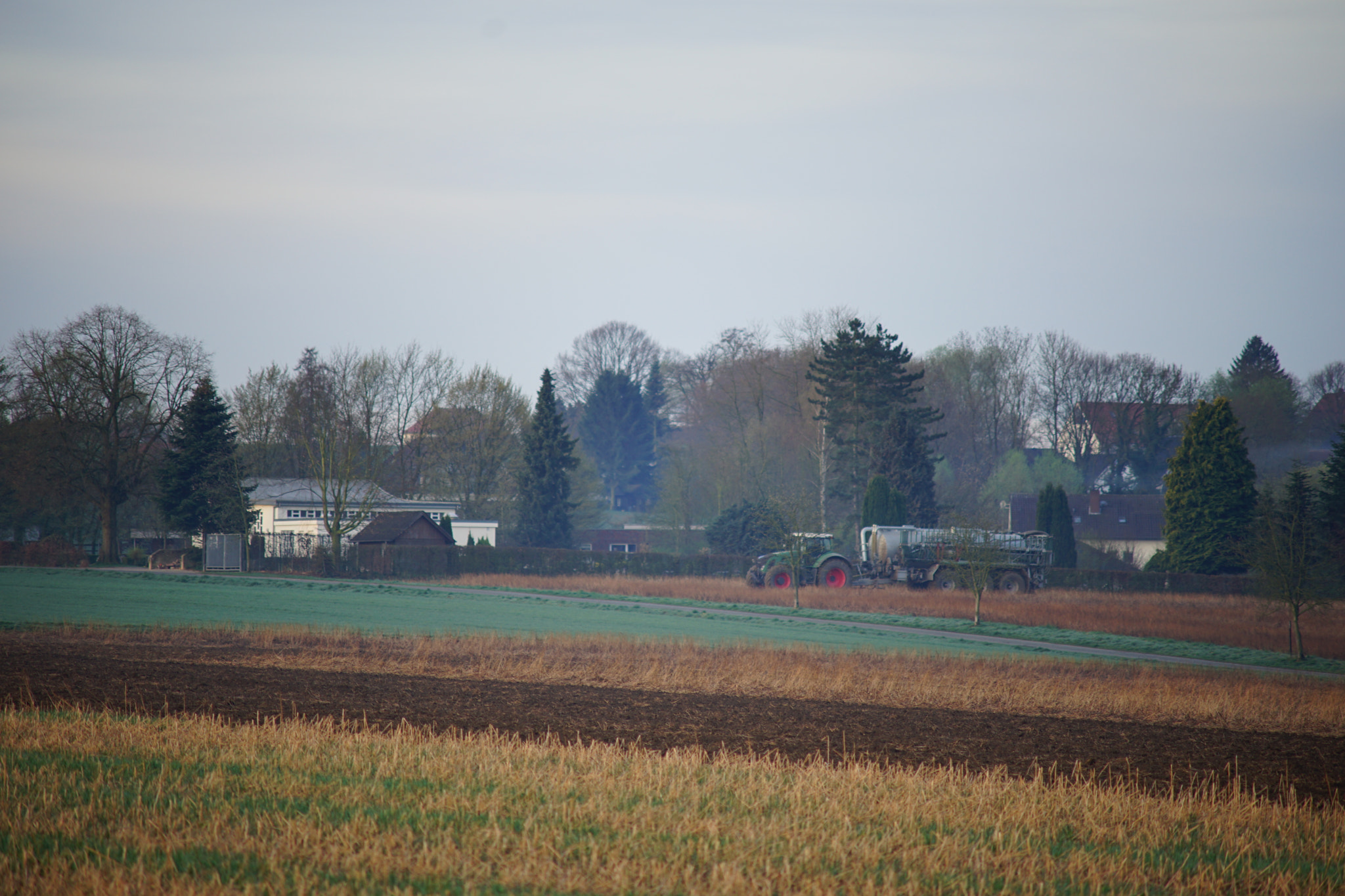Minolta AF 70-210mm F4 Macro sample photo. Landluft am morgen photography
