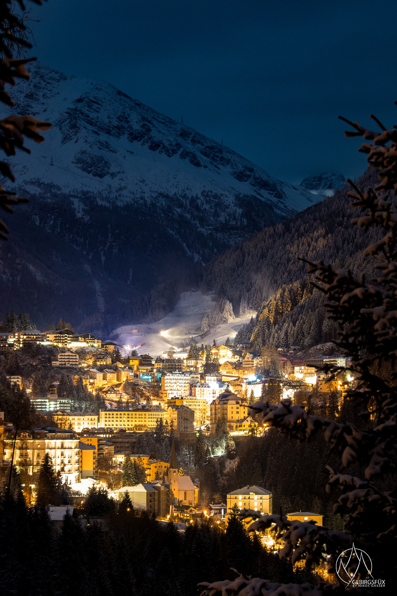 Canon EF 70-300mm F4-5.6 IS USM sample photo. Bad gastein photography