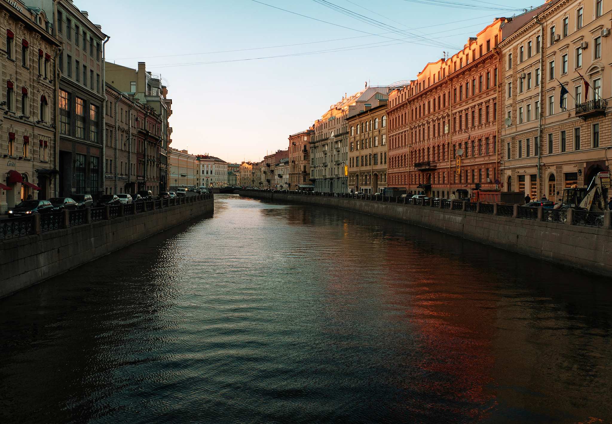 Olympus OM-D E-M5 II sample photo. Types of petersburg. river moika. photography