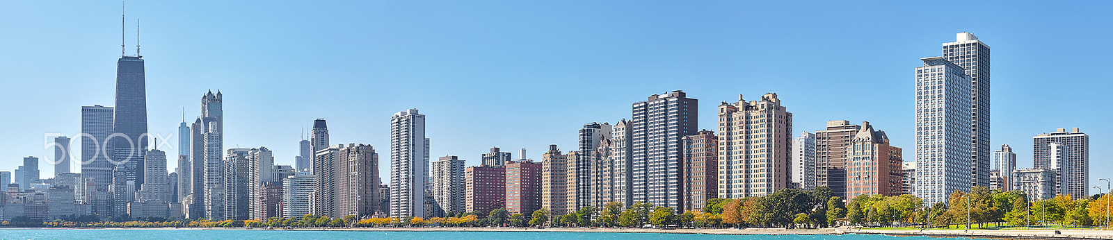 Canon EF 70-200mm F4L USM sample photo. Chicago skyline photography