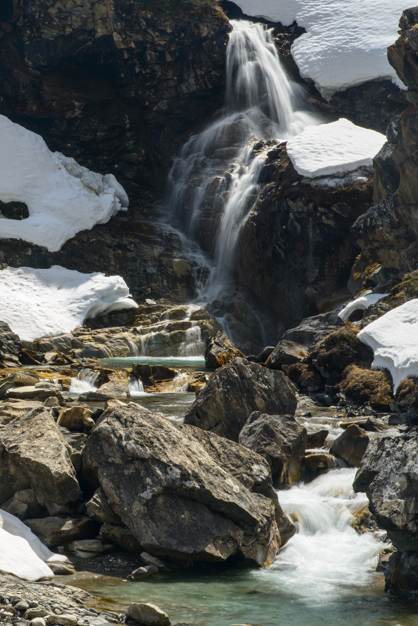 Nikon D800 sample photo. Thawing in rhêmes valley photography
