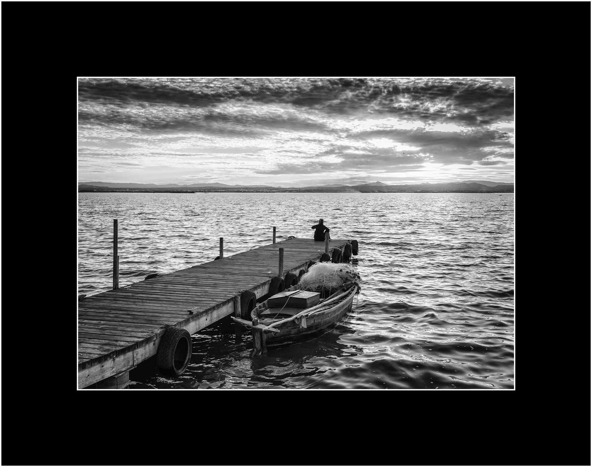 Nikon D5100 sample photo. La soledad del pescador. photography