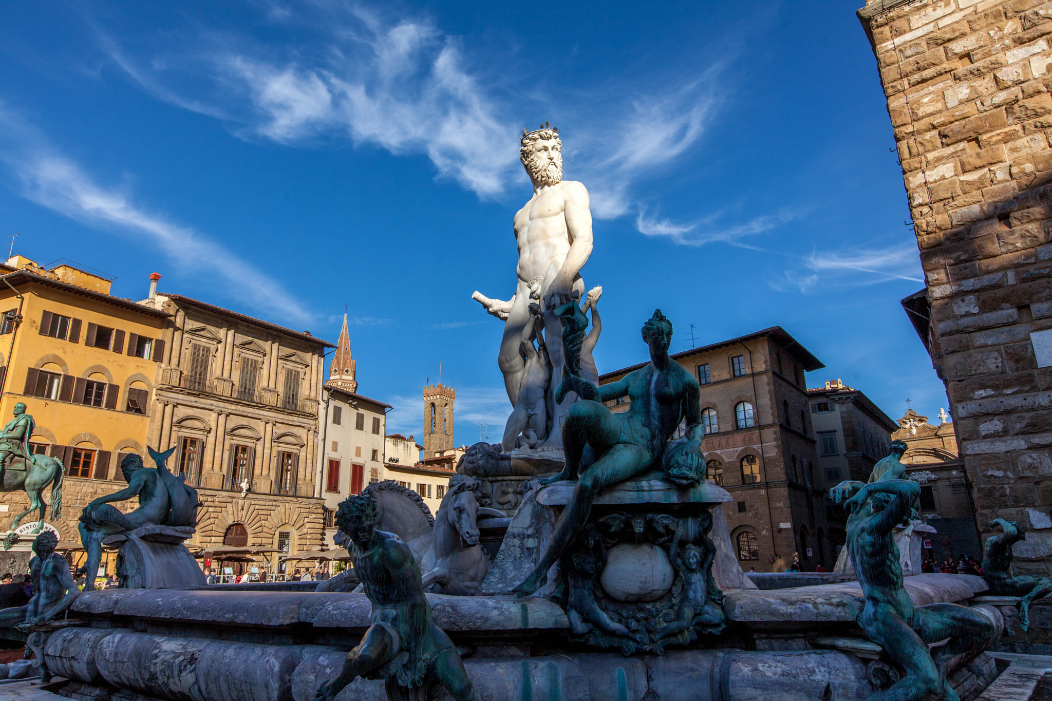 Canon EOS 5D Mark II sample photo. La fontana del nettuno photography