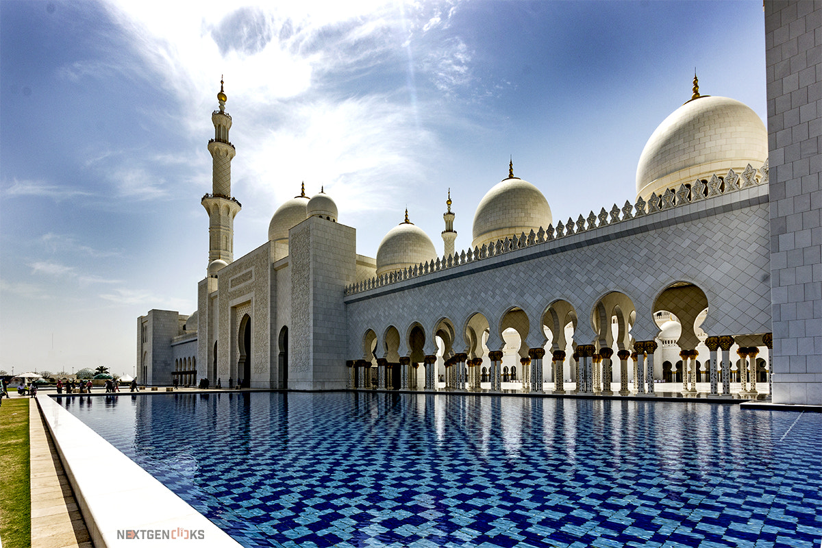 Canon EF-S 10-22mm F3.5-4.5 USM sample photo. Sheikh zayed mosque photography