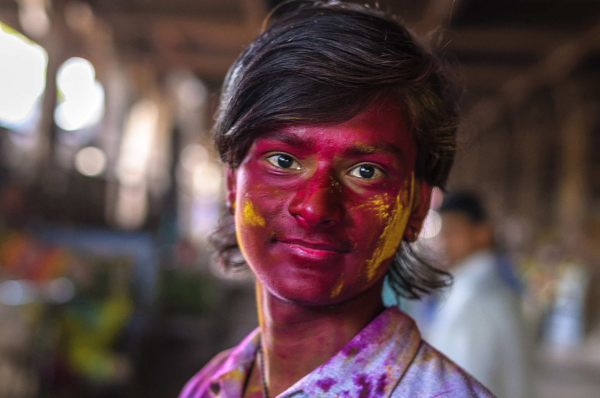 Nikon D90 + Nikon AF-S Nikkor 50mm F1.8G sample photo. Kolkata street boy 1 photography