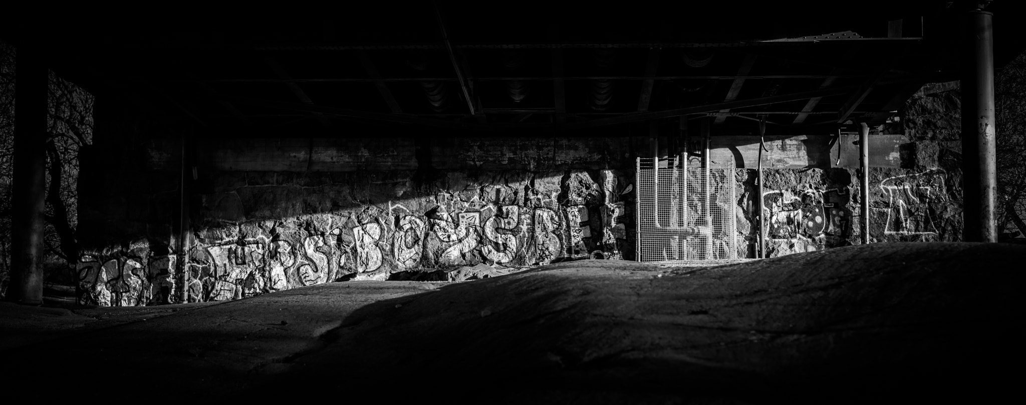 Canon EF 50mm F1.4 USM sample photo. Under the bridge västerbron photography