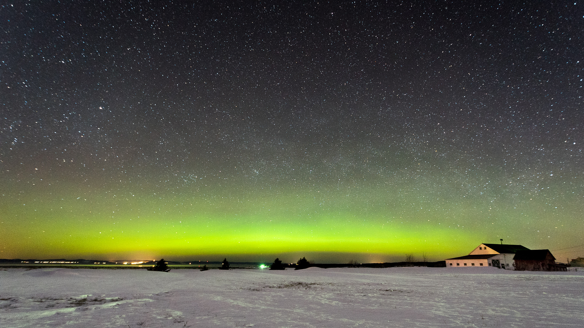 Sony a7S + Sony DT 50mm F1.8 SAM sample photo. Northern lights photography