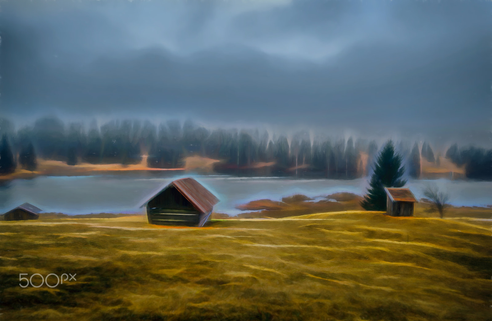 Sony a7R II + Sony Vario-Tessar T* FE 16-35mm F4 ZA OSS sample photo. House by the lake photography