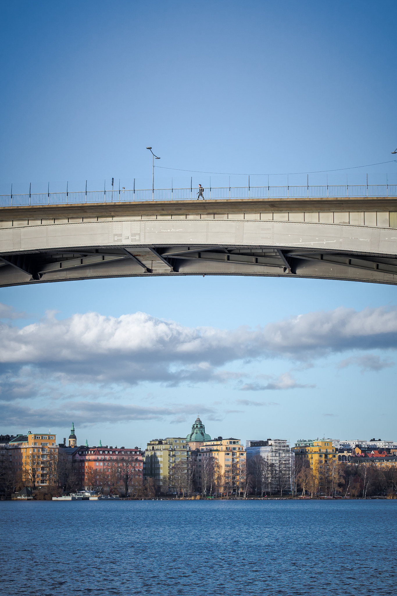 Canon EF 50mm F1.4 USM sample photo. Västerbron and kungsholmen photography