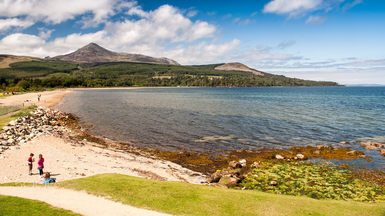 Nikon D90 sample photo. Brodick bay photography