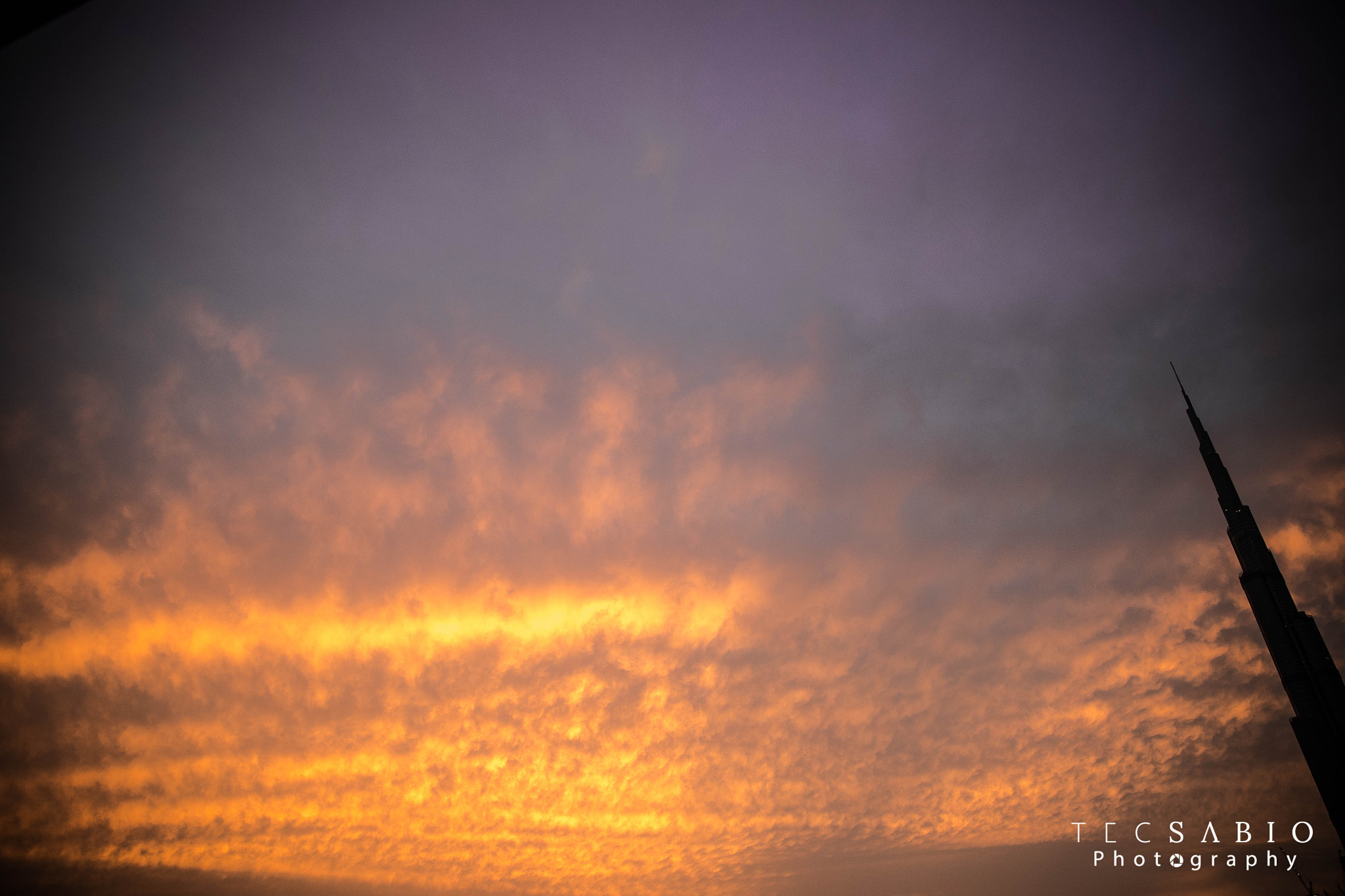 Canon EF 24-70mm F2.8L II USM sample photo. Sunset at burj khalifa photography