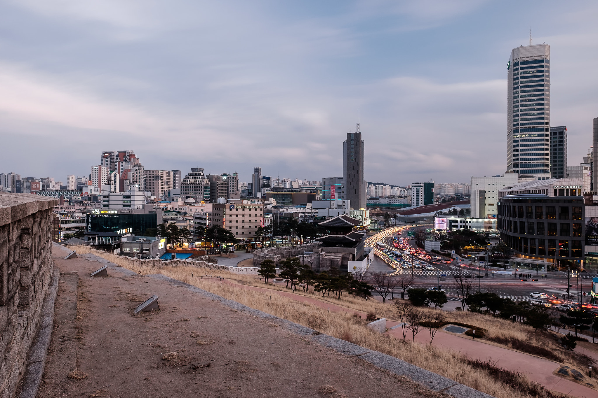 Fujifilm XF 16mm F1.4 R WR sample photo. Dongdaemun gate, seoul photography