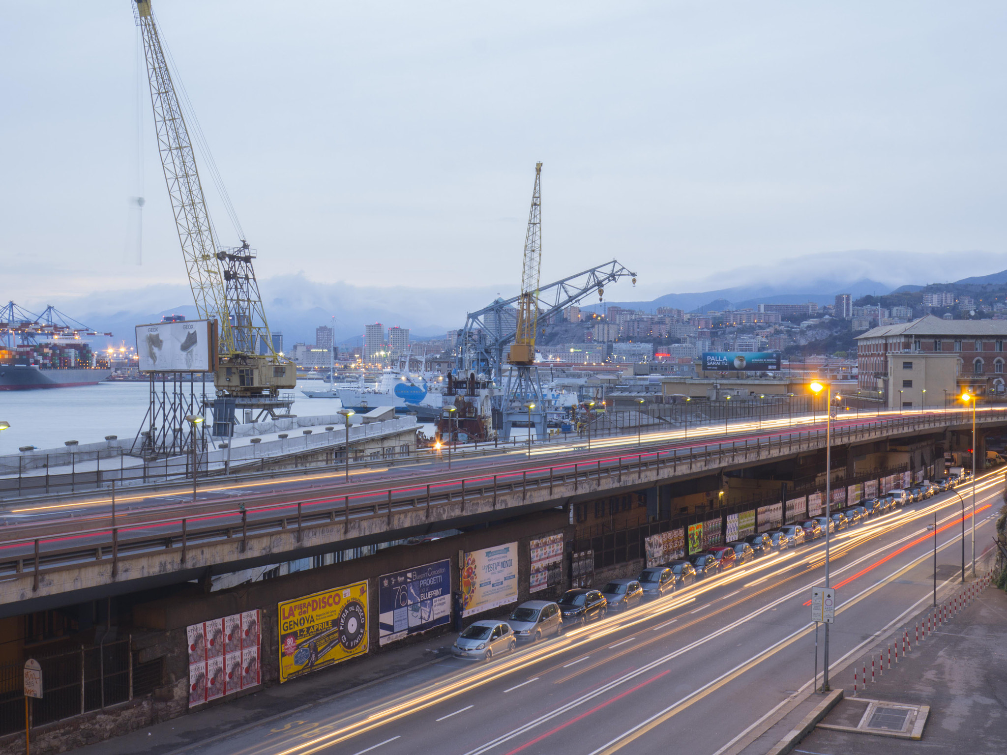LUMIX G VARIO 14-42/F3.5-5.6 II sample photo. Port of genoa photography