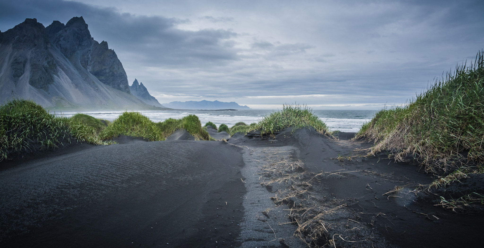 Nikon D7100 sample photo. Black beach photography