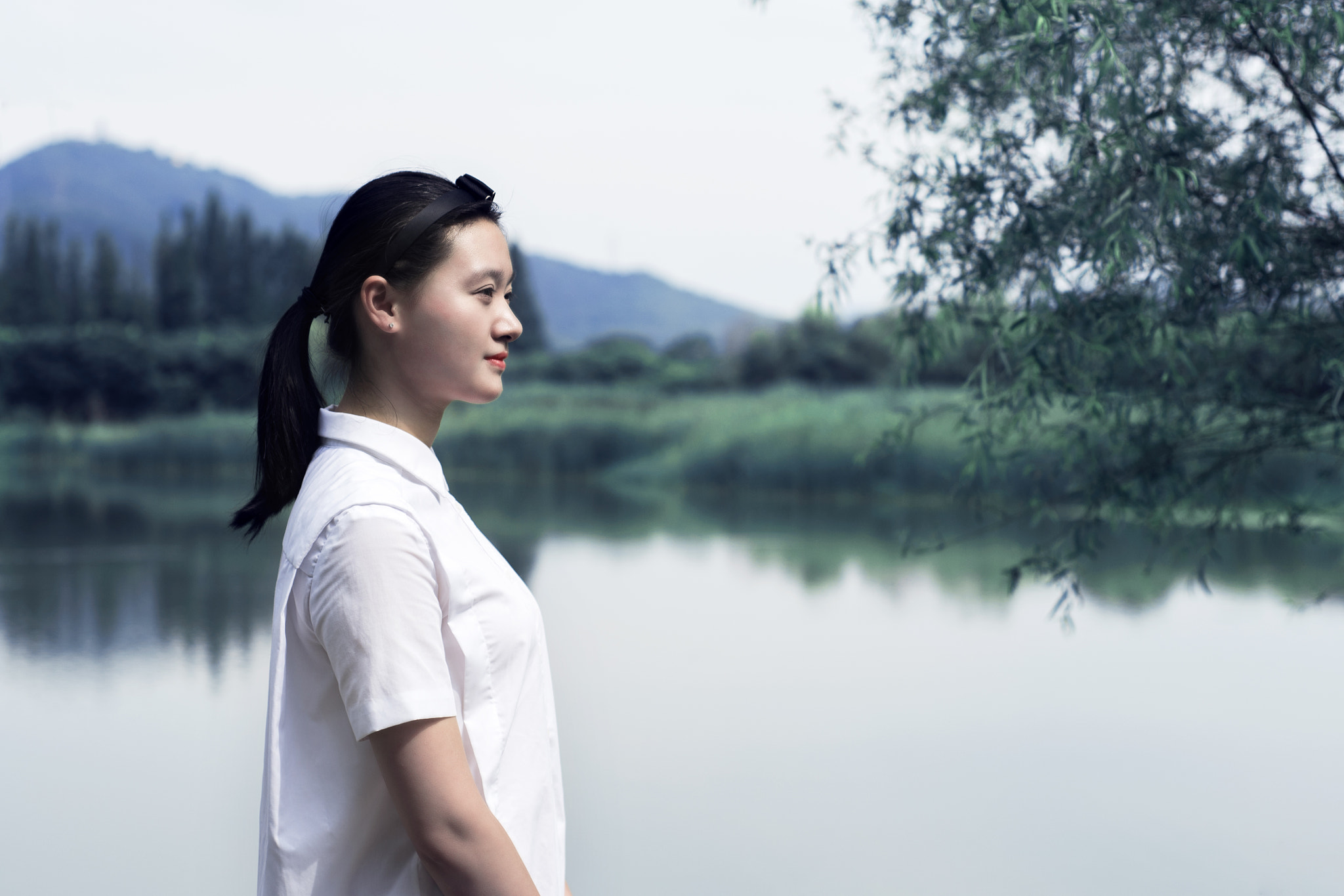 Nikon D750 + Nikon AF Nikkor 50mm F1.8D sample photo. The girl photography