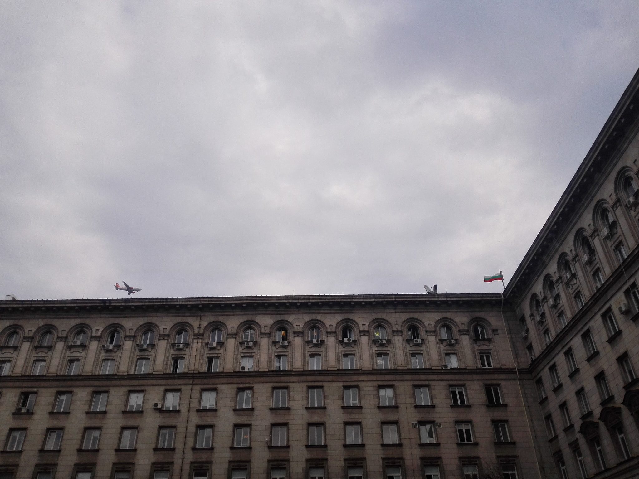 HUAWEI P7-L10 sample photo. Aeroplane in bulgaria photography
