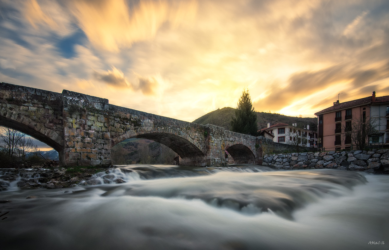 Nikon D600 + Nikon AF-S Nikkor 16-35mm F4G ED VR sample photo. Puente canto photography