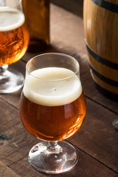 Canon EF 100mm F2.8L Macro IS USM sample photo. Refreshing bourbon barrel aged beer photography