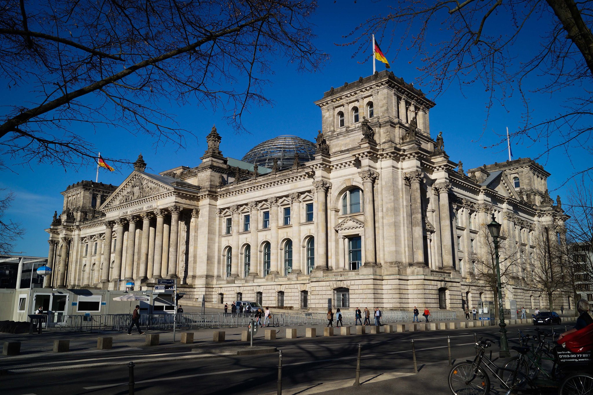 Sony DT 18-55mm F3.5-5.6 SAM II sample photo. Reichstag photography