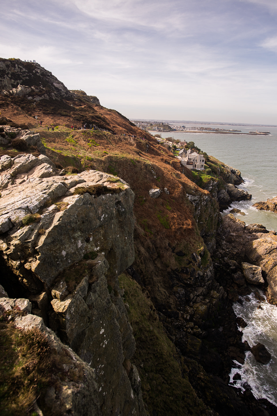 Nikon D600 + Nikon AF-S Nikkor 20mm F1.8G ED sample photo. Howth's coasts photography