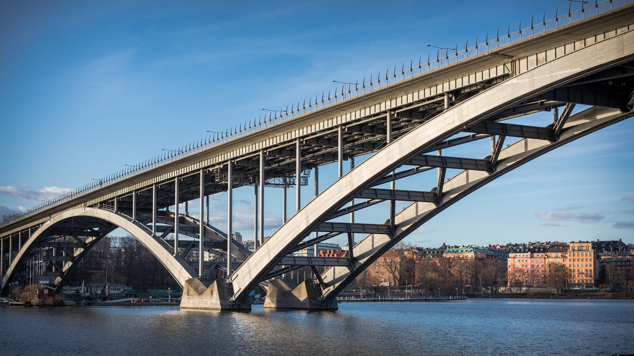Canon EF 50mm F1.4 USM sample photo. Västerbron and kungsholmen photography
