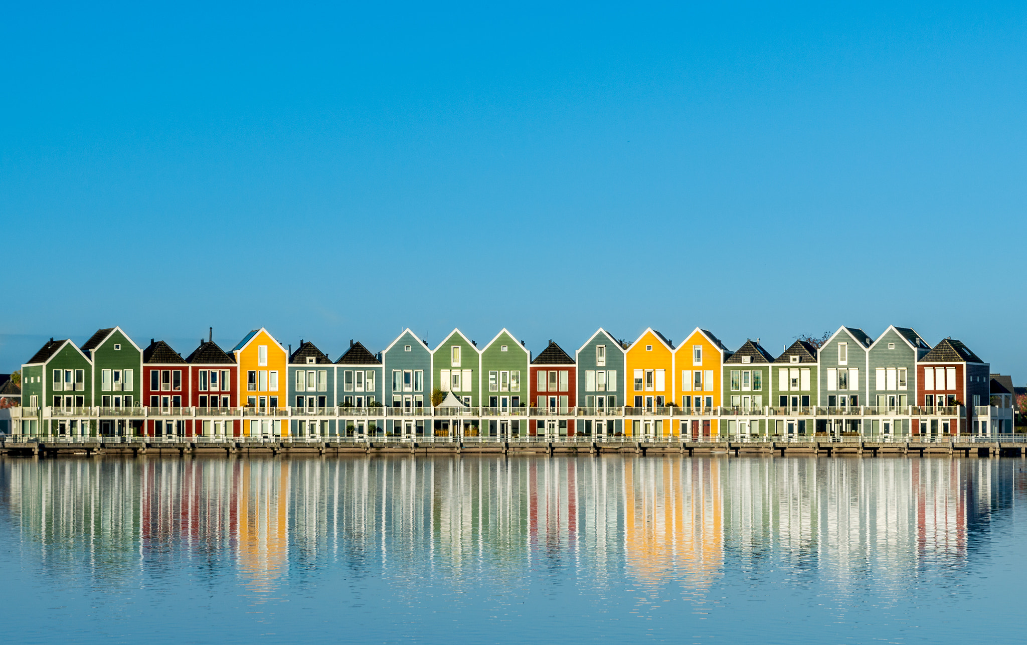 Tamron SP 24-70mm F2.8 Di VC USD sample photo. Rainbow houses photography