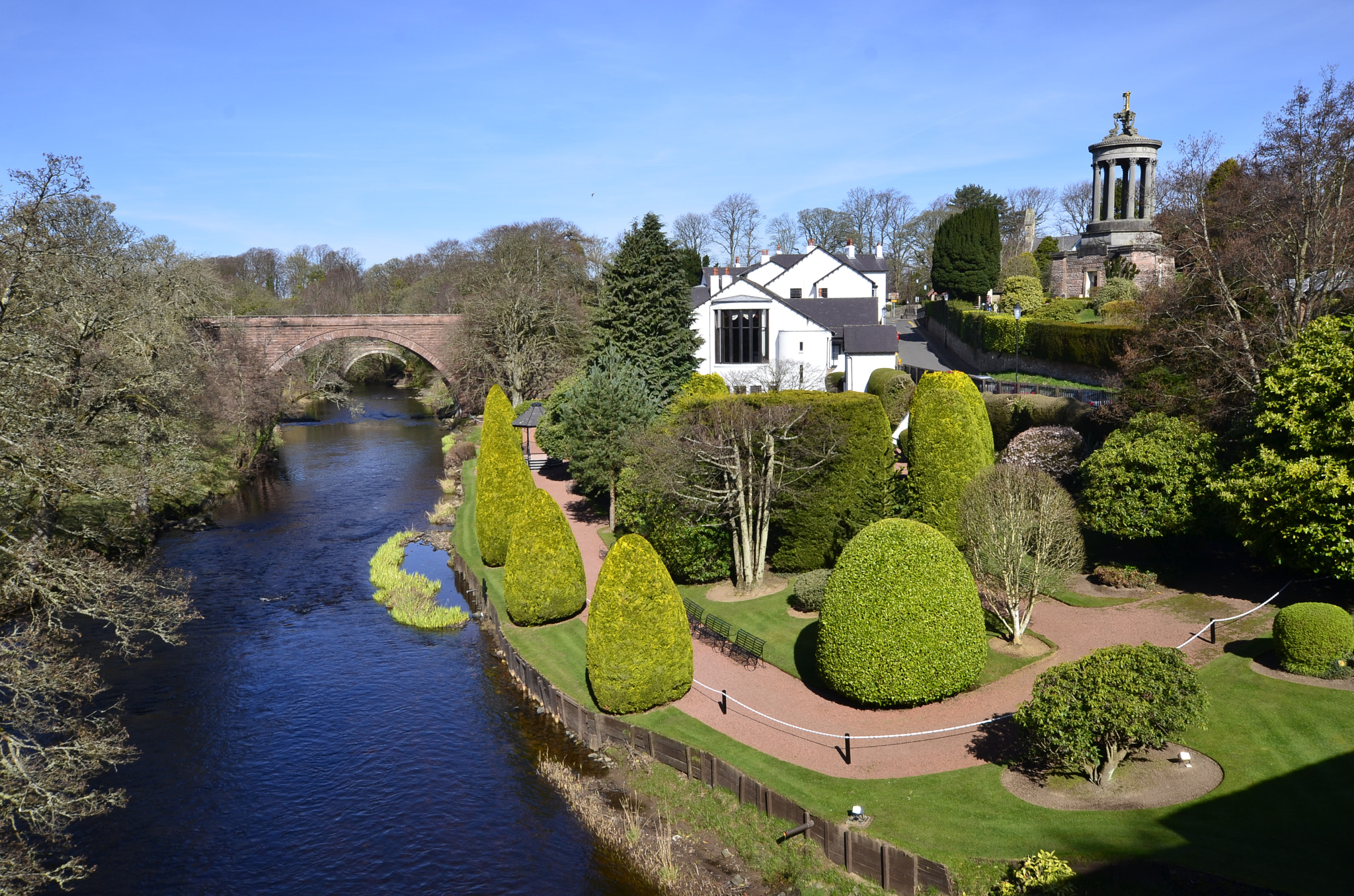 Nikon D7000 + Sigma 10-20mm F3.5 EX DC HSM sample photo. Alloway,ayrshire,scotland photography