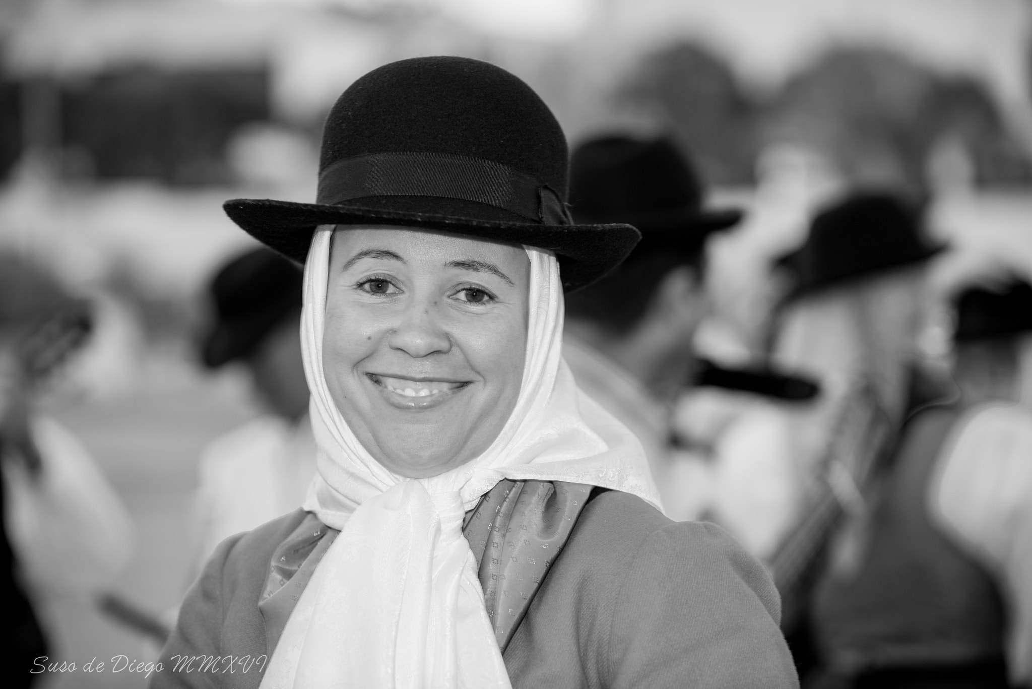 Nikon D750 sample photo. Typical canarian dressed woman photography