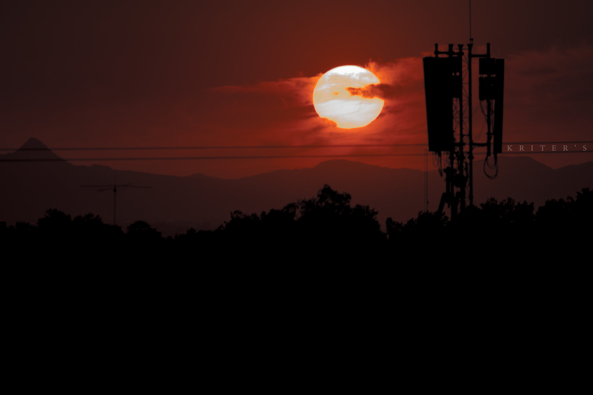 Nikon D5500 sample photo. Sunset photography