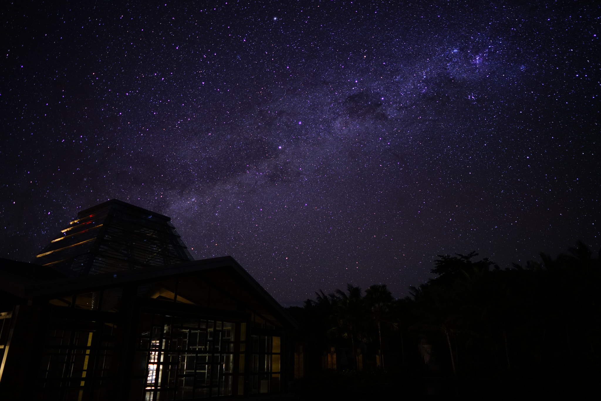 Sony a7R II sample photo. Stars posing during nyepi day in bali. photography