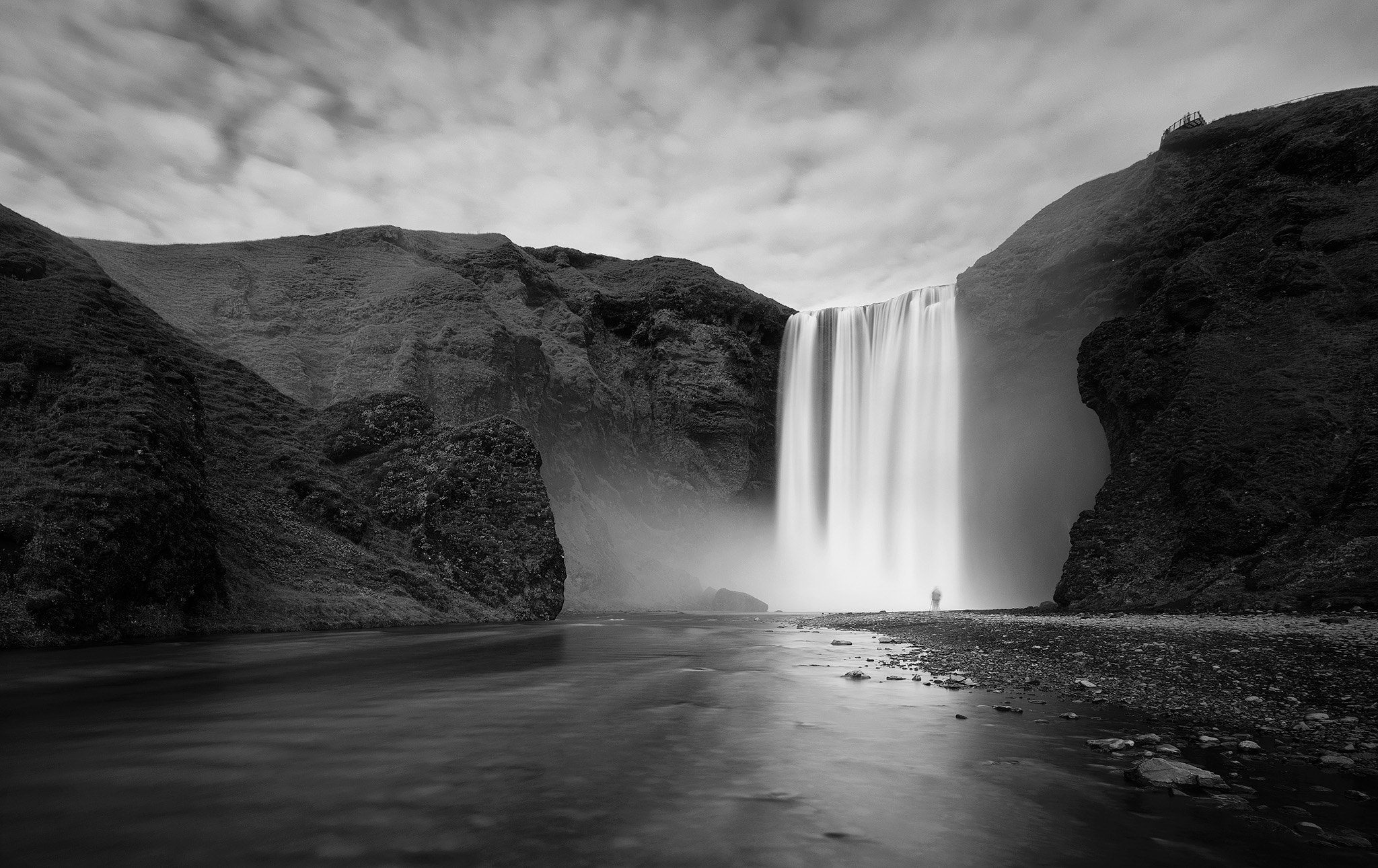 Sony a7R II + Sony Vario-Tessar T* FE 16-35mm F4 ZA OSS sample photo. Skogafoss photography