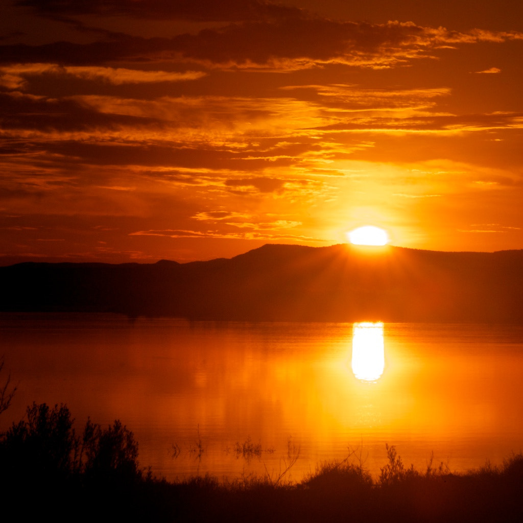 EF75-300mm f/4-5.6 sample photo. Fire and water photography
