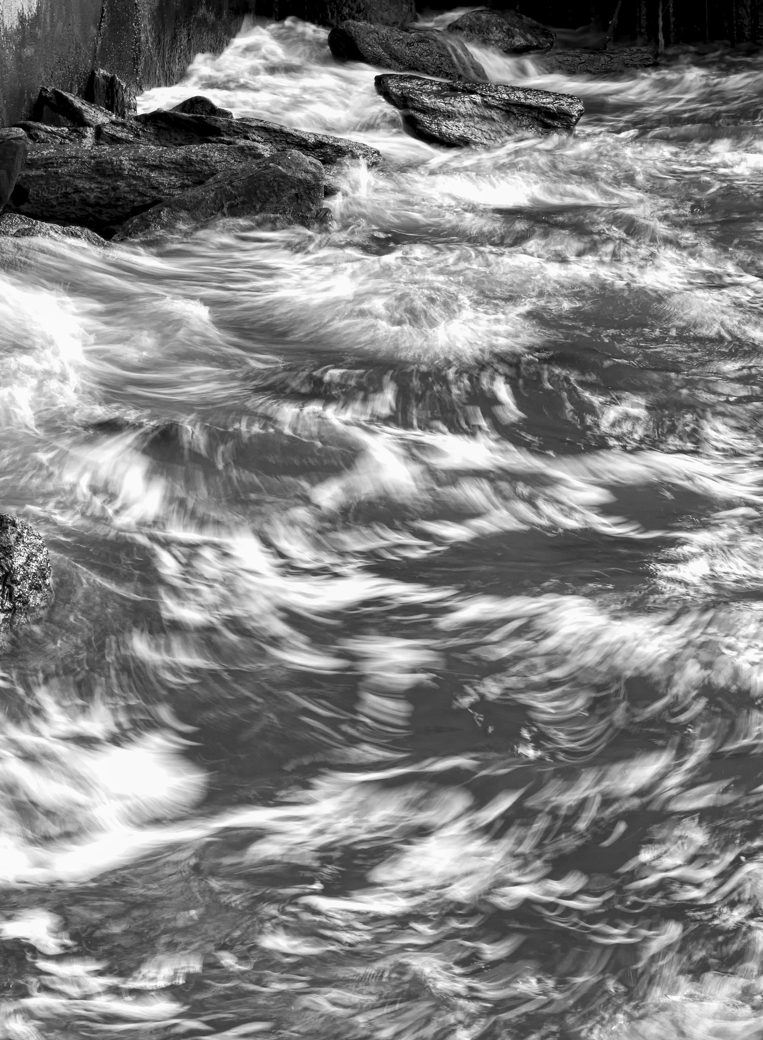 Canon EOS 7D sample photo. Abstract water movement. photography
