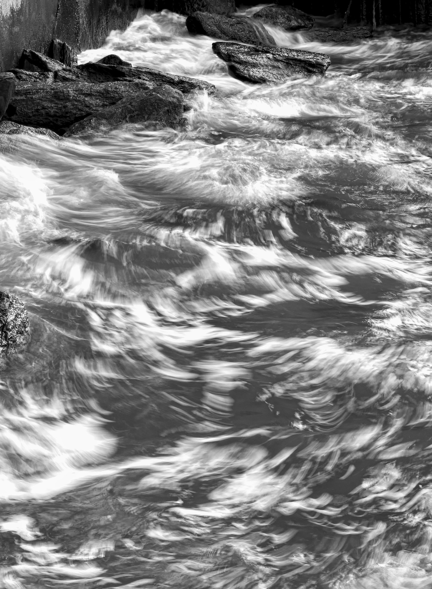Canon EOS 7D + Canon EF 24-70mm F2.8L USM sample photo. Abstract water movement. photography