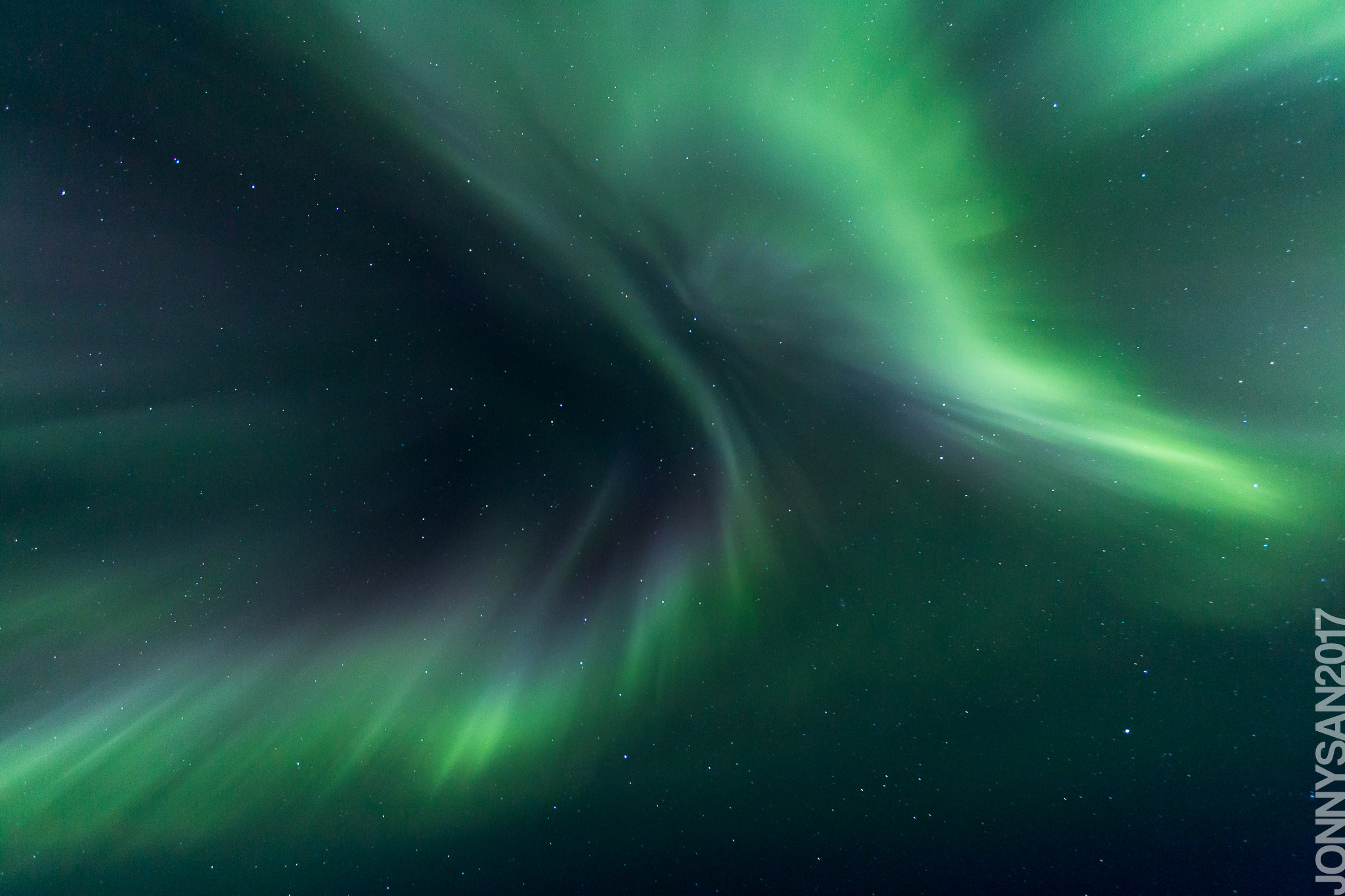 Canon EOS 70D sample photo. Northern lights photography