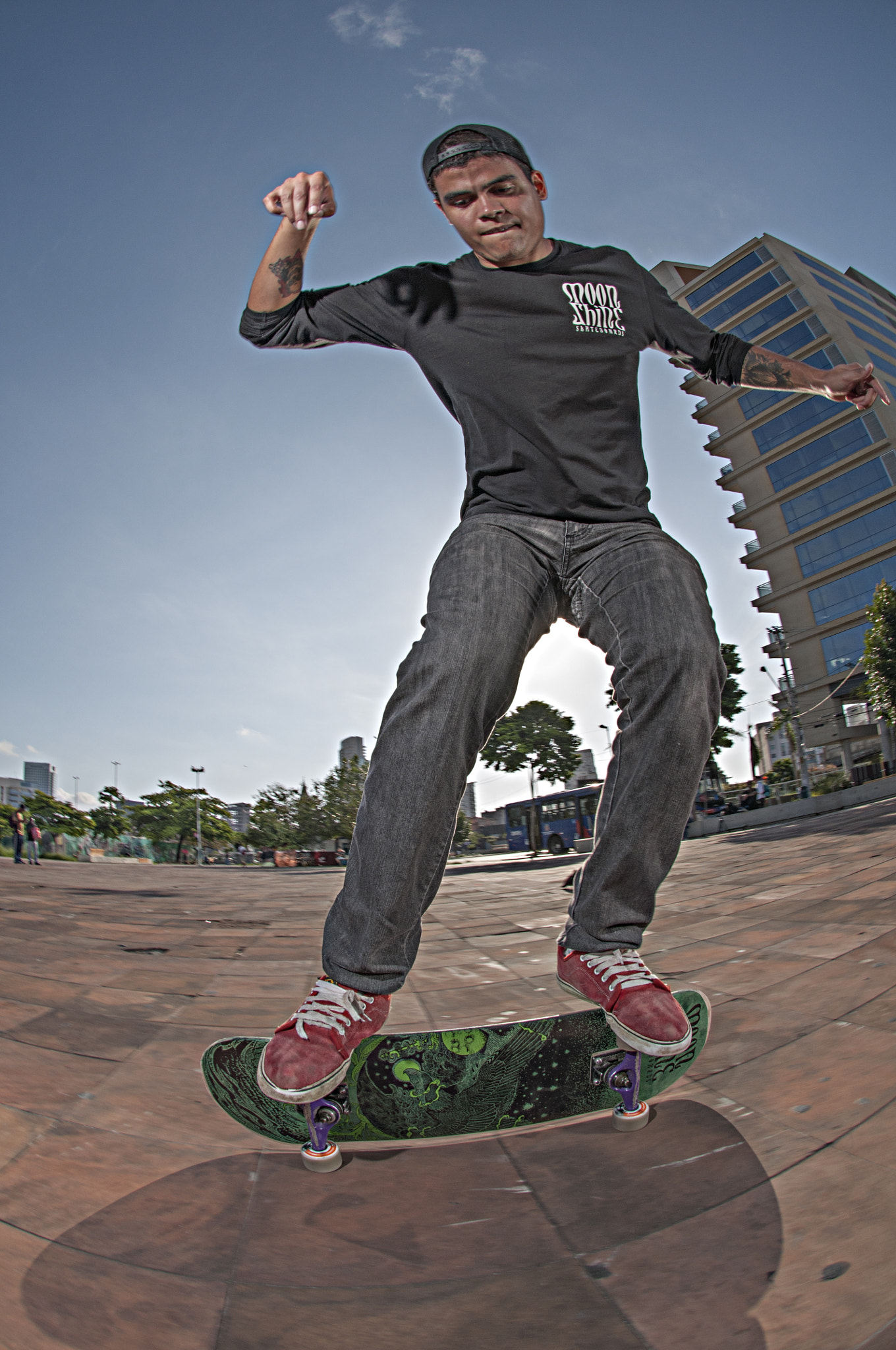 Nikon D90 + Nikon AF DX Fisheye-Nikkor 10.5mm F2.8G ED sample photo. Kaue araujo - coconut wheelie photography