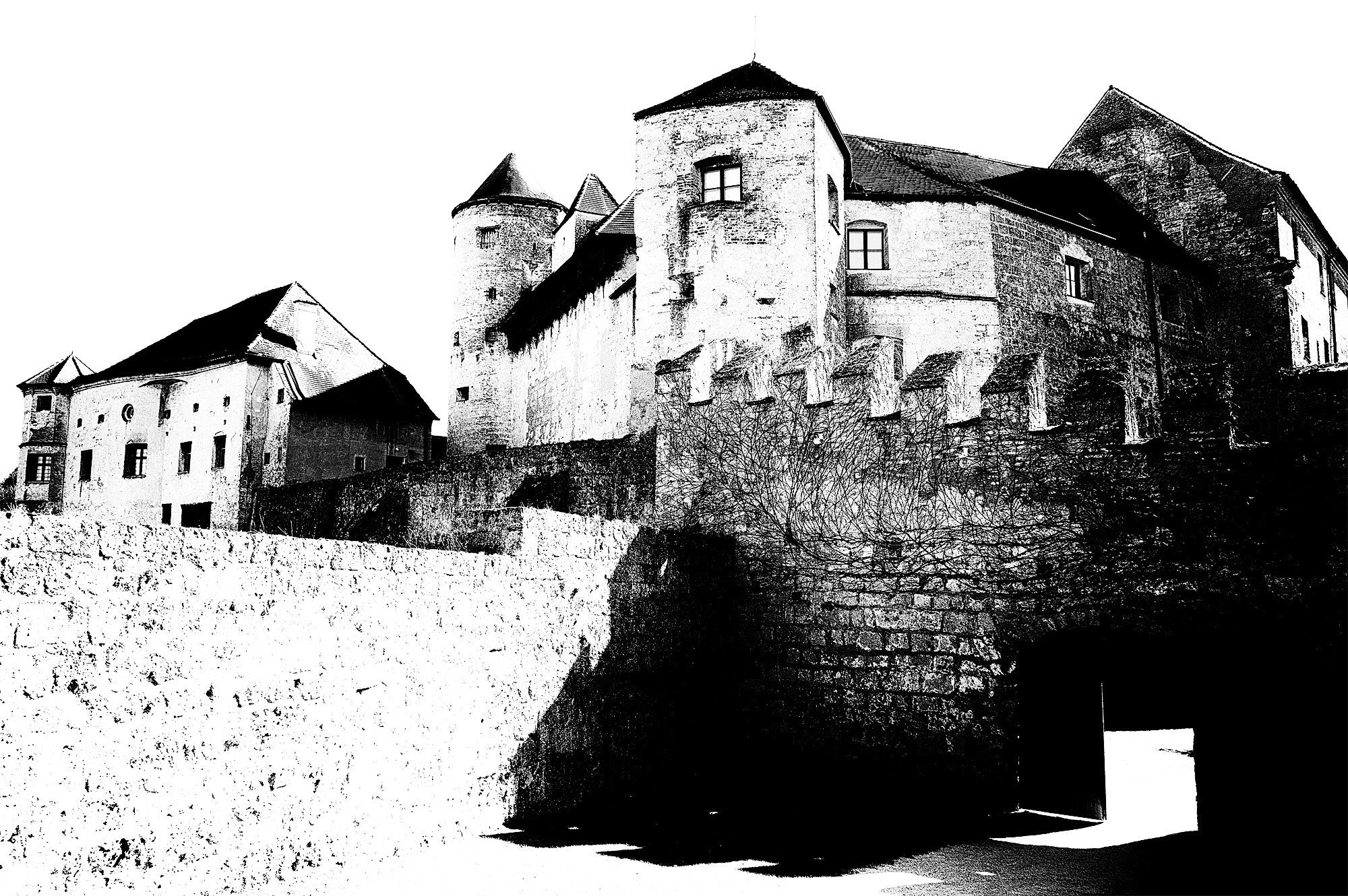 Pentax K-3 sample photo. The last castle photography