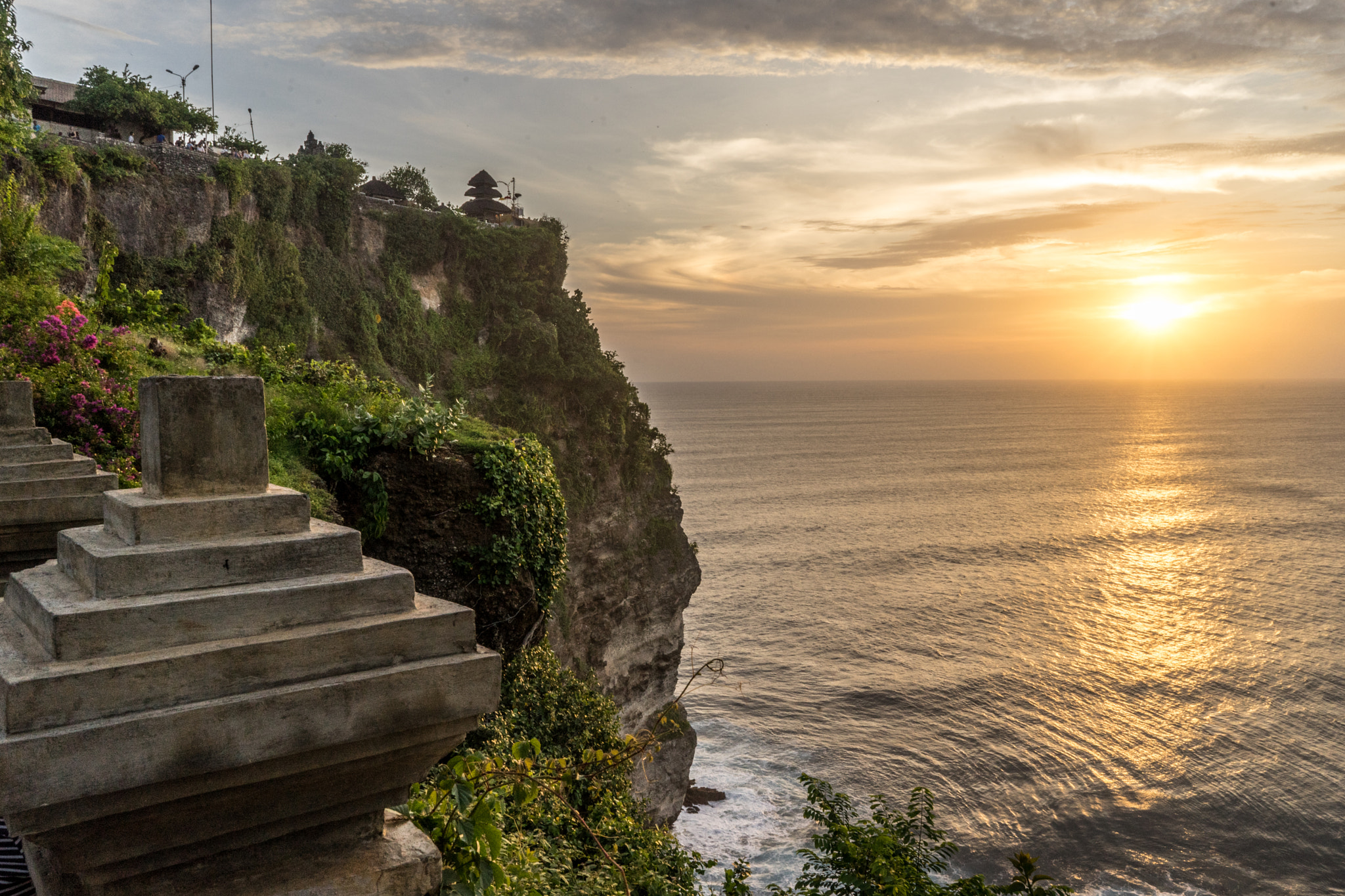 Sony a7 sample photo. Uluwatu sunset photography