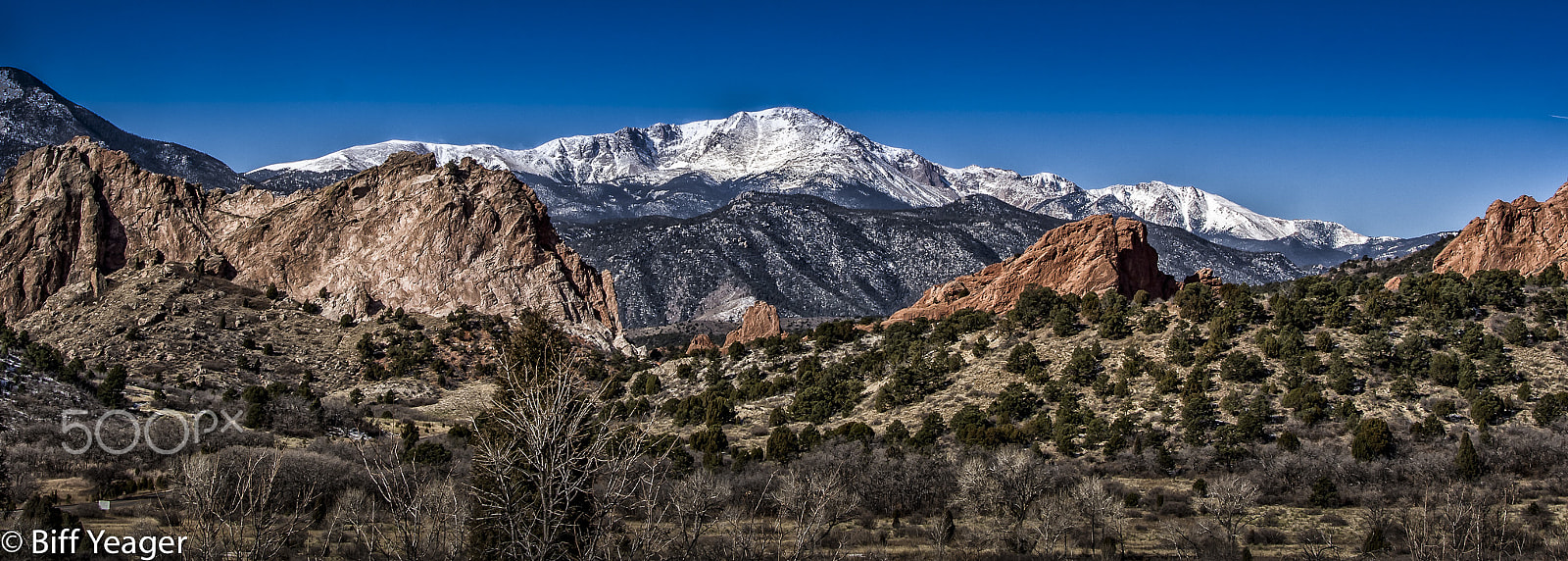 Nikon AF Nikkor 24-85mm F2.8-4D IF sample photo. Pikes peak garden of gods photography