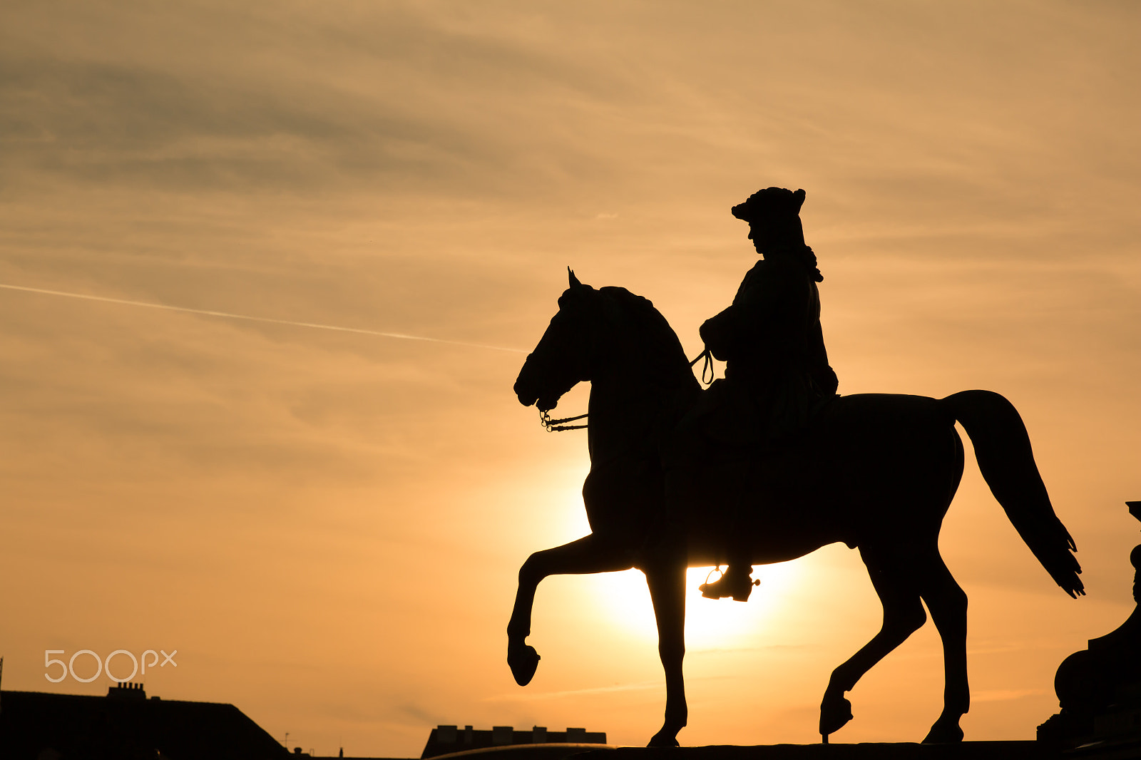 Canon EF 24-70mm F2.8L II USM sample photo. The horse rider shape. photography