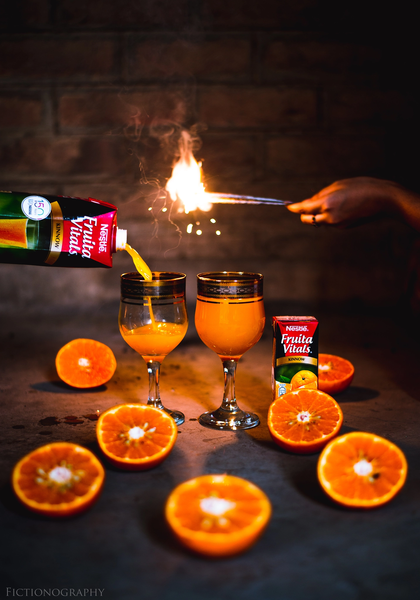 Nikon D610 + Nikon AF-S Nikkor 50mm F1.8G sample photo. Oranges and orange juice photography