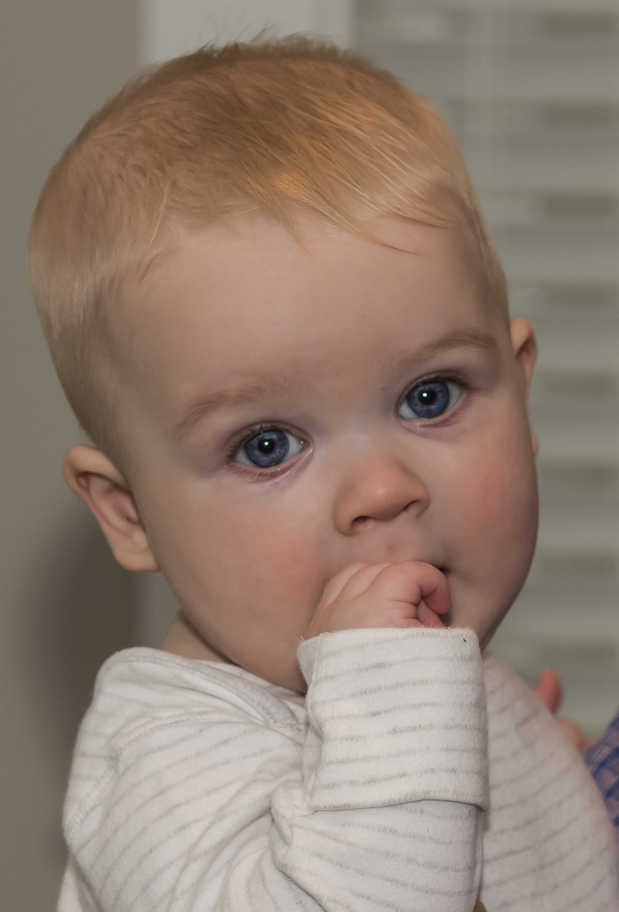 Nikon AF-S Nikkor 70-200mm F2.8G ED VR II sample photo. Baby's got blue eyes! photography