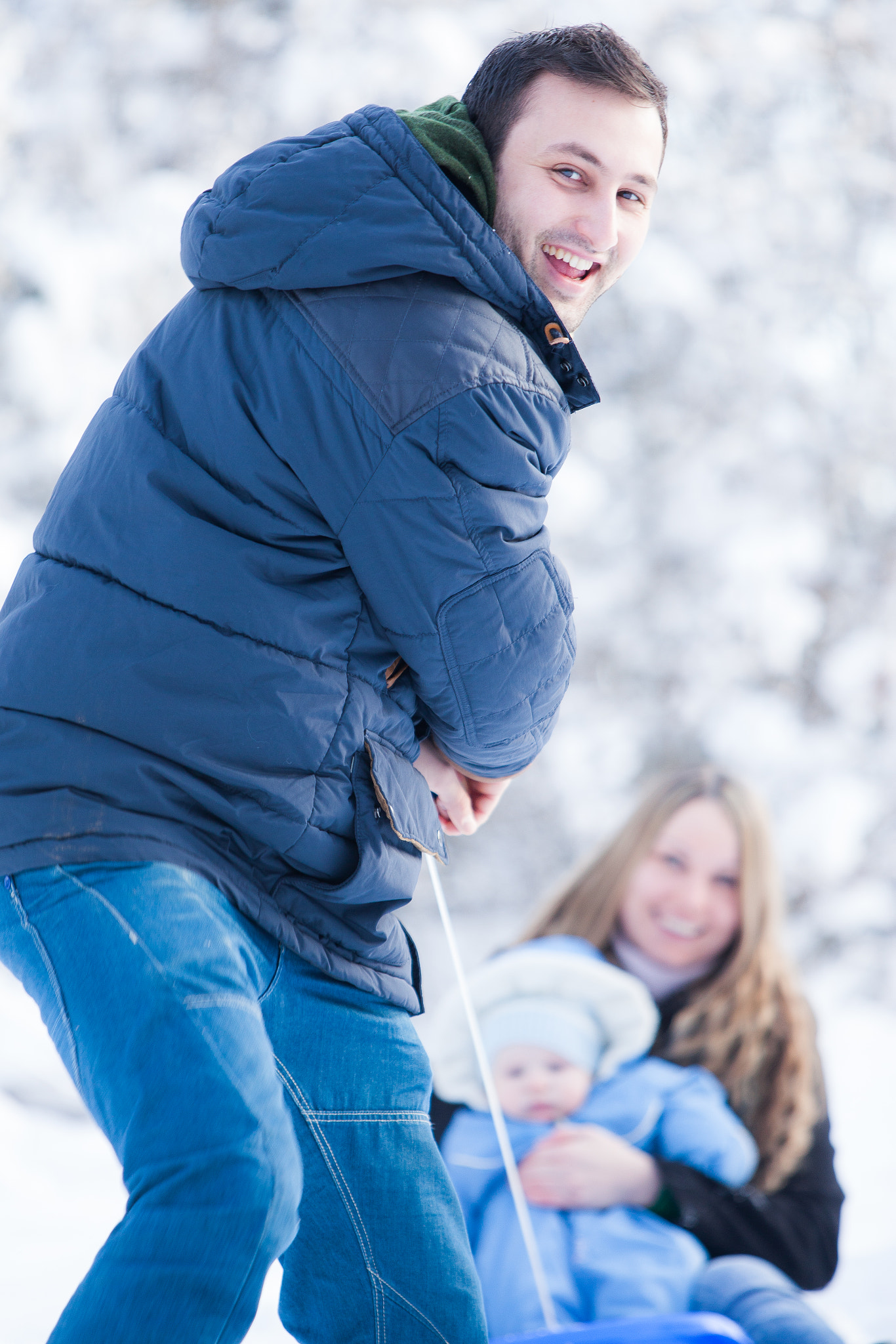 Canon EOS 5D Mark II + Canon EF 70-200mm F2.8L IS USM sample photo. Winter outdoor photography