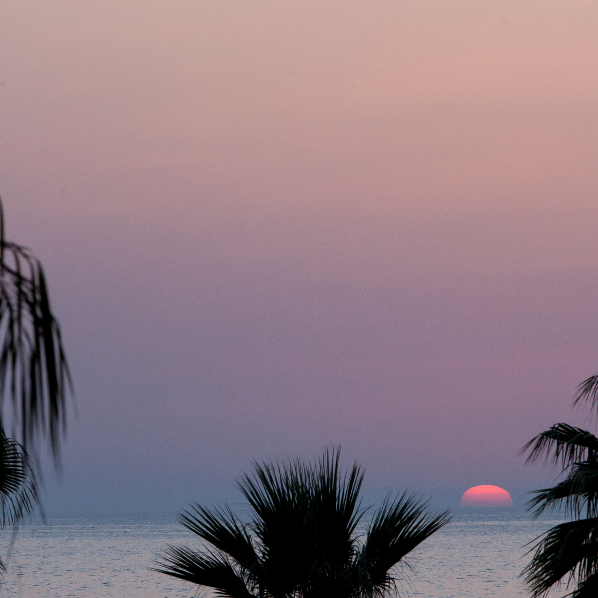 Canon EF 70-200mm F2.8L IS USM sample photo. Sunset over crete, greece photography