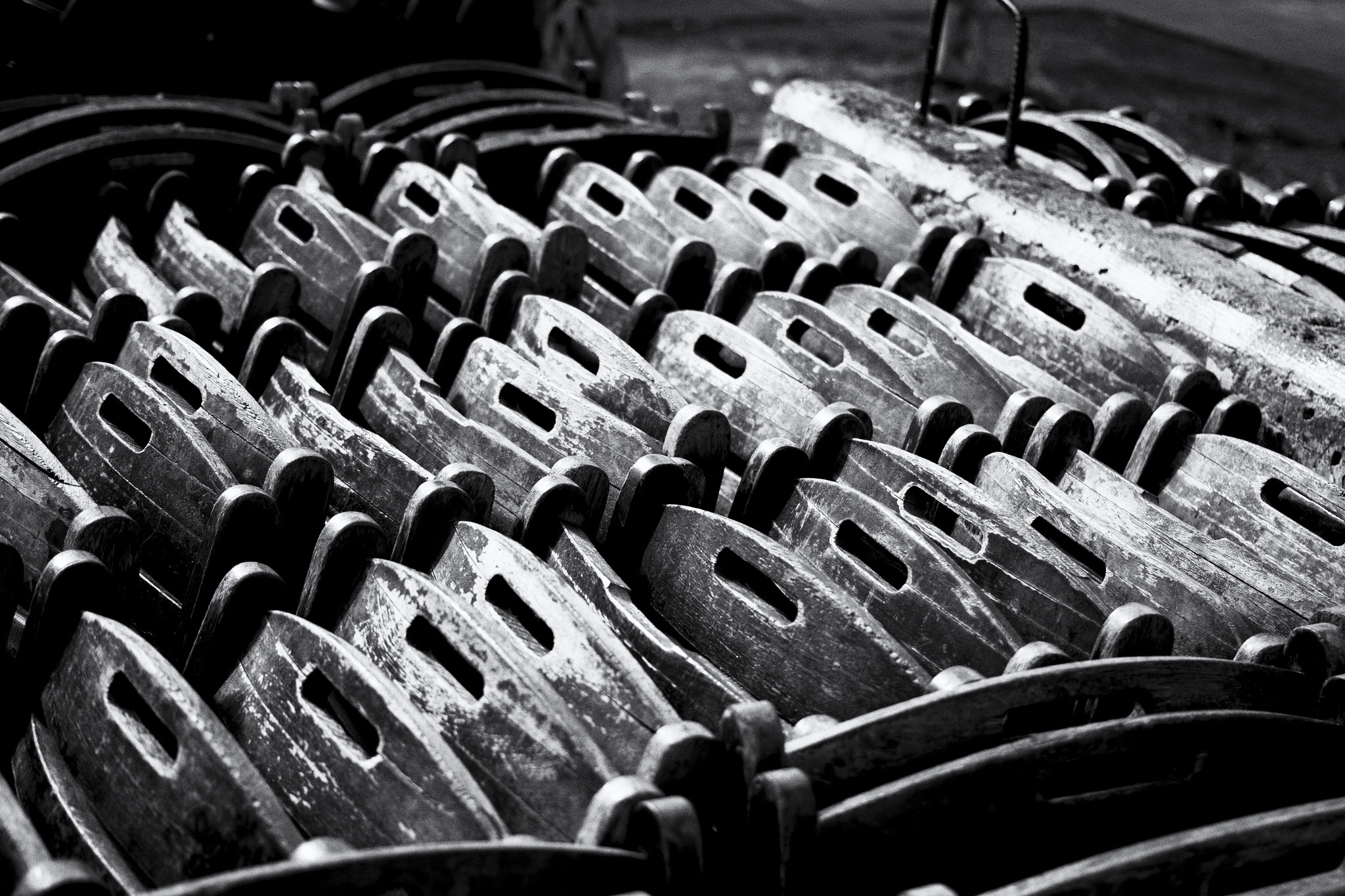 Canon EF 40mm F2.8 STM sample photo. Chairs photography