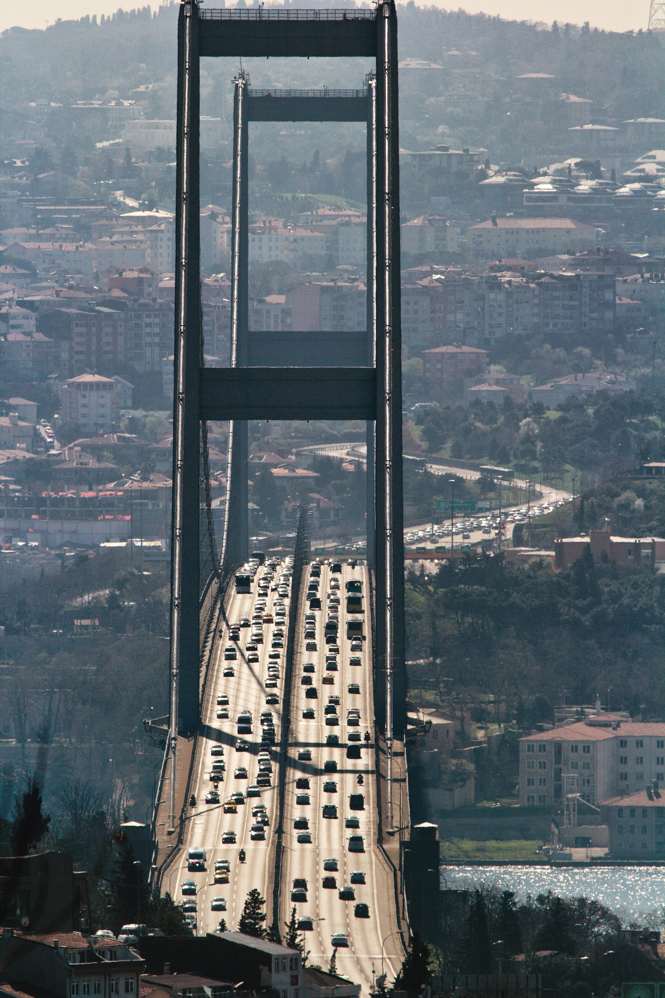 Canon EOS 60D + Canon EF 100-400mm F4.5-5.6L IS USM sample photo. Istanbul 15 temmuz Şehitler köprüsü photography