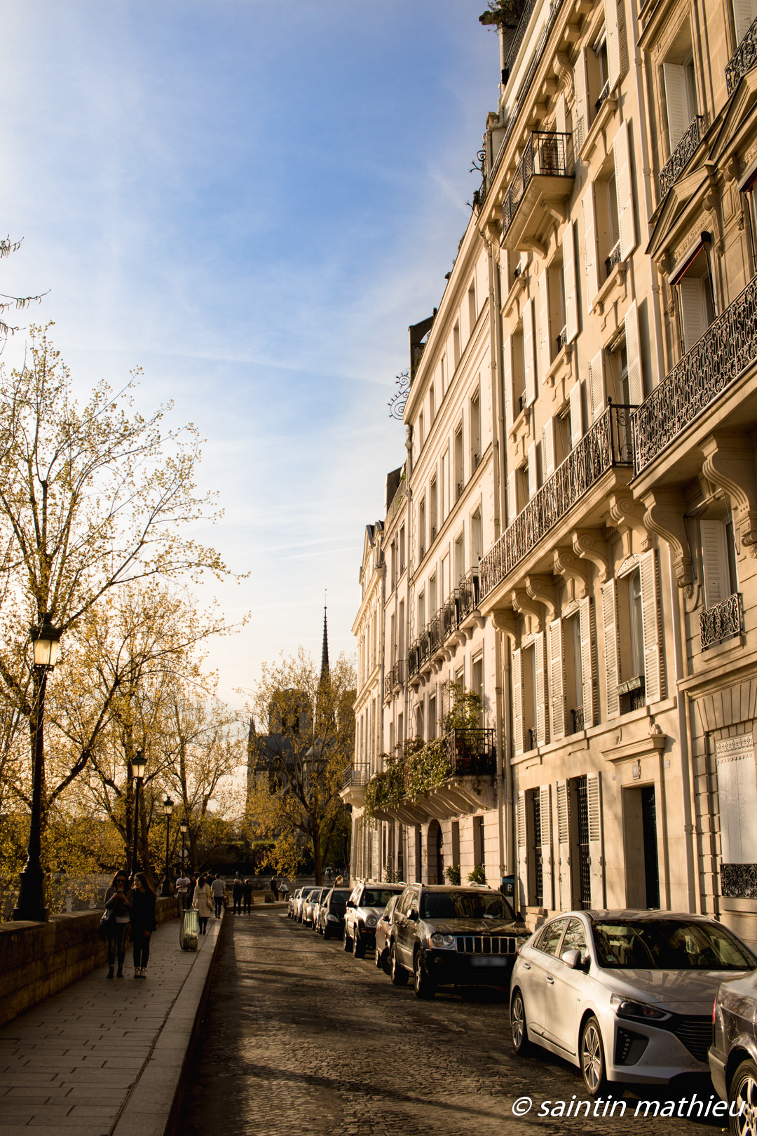 Canon EF-S 24mm F2.8 STM sample photo. Îles st louis et notre-dame-de-paris photography